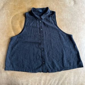 X2 Gap Linen Tank Top